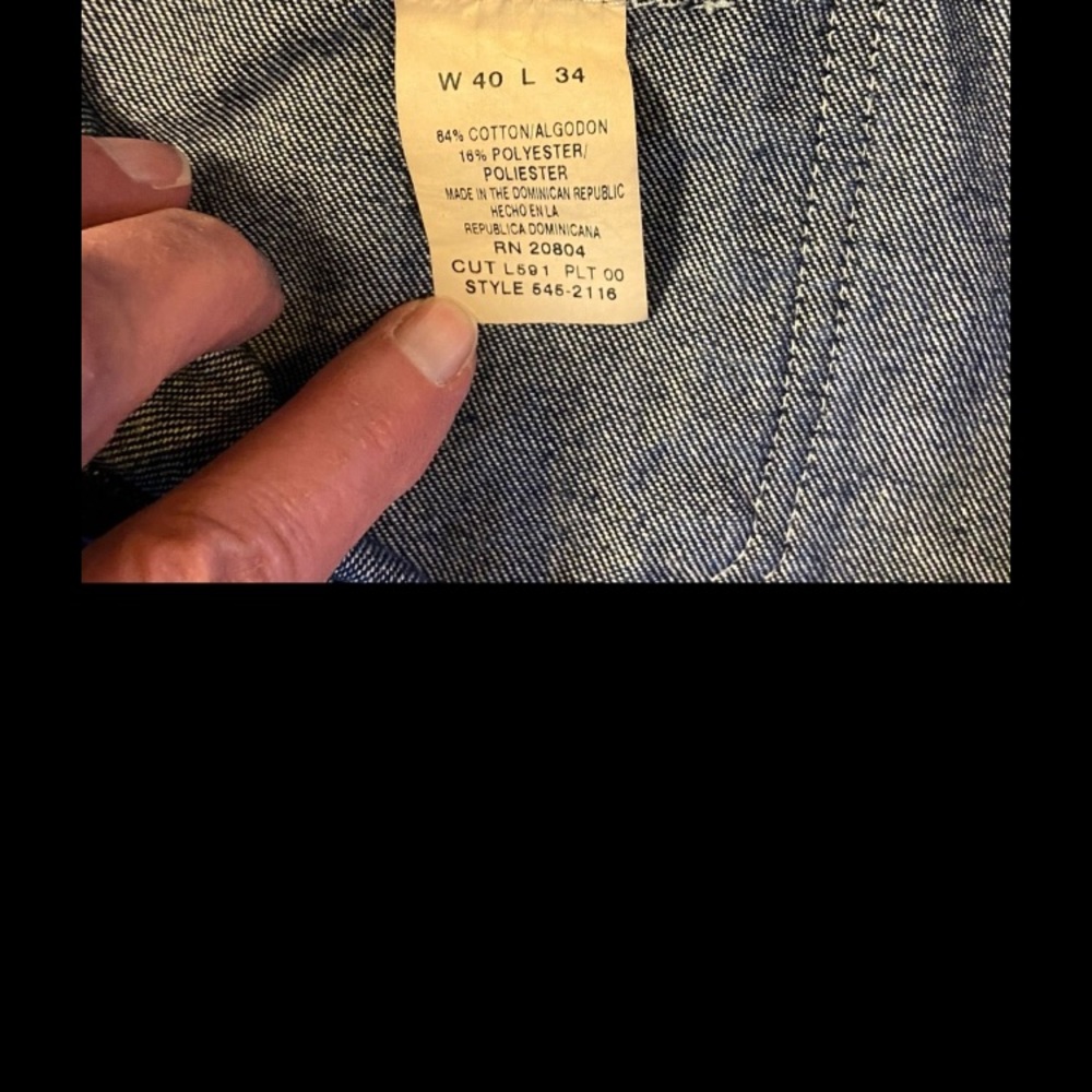 Vintage 90’s Big Mac Excellent Condition! Size: 40W   34L - Picture 7 of 7